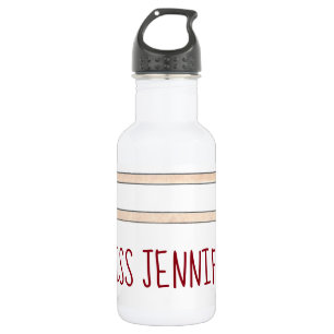 Gepersonaliseerde Ballet Barre Ballerina Dance Tea Waterfles