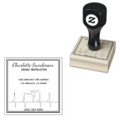Gepersonaliseerde Ballet Dans Choreograaf Instruct Rubberstempel (Gestempeld)