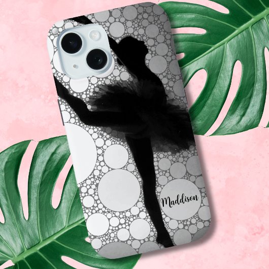 Gepersonaliseerde balletdansballerina Case-Mate iPhone case