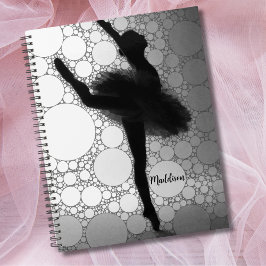 Gepersonaliseerde balletdansballerina planner