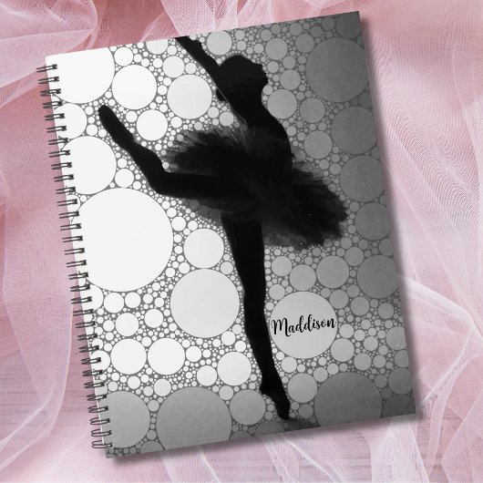 Gepersonaliseerde balletdansballerina planner