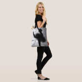 Gepersonaliseerde balletdansballerina tote bag (Op model)
