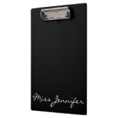 Gepersonaliseerde balletdansleraar Ballerina Tutu Klembord (Links)