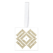 Gepersonaliseerde  Baltische patronen met tekst Decoratie (Voorkant)