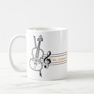 Gepersonaliseerde Band Teacher Inspirerend Quote Koffiemok