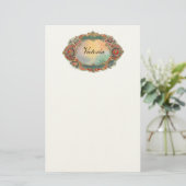  gepersonaliseerde banketbakkerij briefpapier (Staand voorkant)