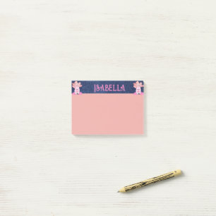 gepersonaliseerde banketbakkerij met naam post-it® notes
