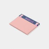  gepersonaliseerde banketbakkerij met naam post-it® notes (Schuin)