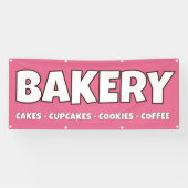 Gepersonaliseerde banner voor bakkerijen (Horizontaal)