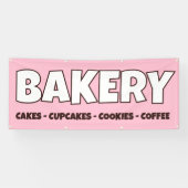 Gepersonaliseerde banner voor bakkerijen (Horizontaal)