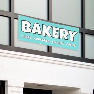 Gepersonaliseerde banner voor bakkerijen
