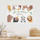 Gepersonaliseerde banner voor verjaardagsfeest poster (Keuken)