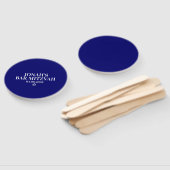 Gepersonaliseerde Bar Mitswa handfans Handwaaier (Niet-gemonteerd)