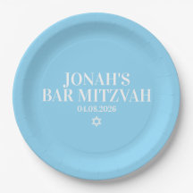 Gepersonaliseerde bar mitswa papier Bord