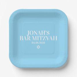 Gepersonaliseerde bar mitswa papier Bord