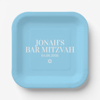 Gepersonaliseerde bar mitswa papier Bord