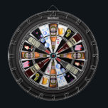 Gepersonaliseerde Bar Shots Multi-Drink Target 2.0 Dartbord<br><div class="desc">Een leuke bar drink het dartboard. Biedt een array van doelen voor bar en drink die perfect zijn voor de bar-room,  bar,  gamekamer of restaurant. Uitstekend om de verkoop van plezier en drink te stimuleren en volledig aanpasbaar om namen,  afbeeldingen en meer toe te voegen. Veel plezier!</div>