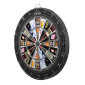 Gepersonaliseerde Bar Shots Multi-Drink Target 2.0 Dartbord (Voorkant Rechts)