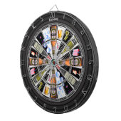 Gepersonaliseerde Bar Shots Multi-Drink Target 3.0 Dartbord (Voorkant Rechts)