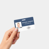 Gepersonaliseerde Barcode ID-Kaarten met Logo en f Badge (Handheld)