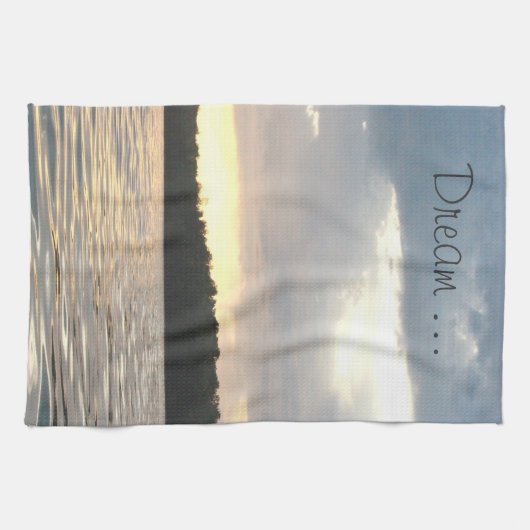 Gepersonaliseerde barhanddoek theedoek (Horizontaal)