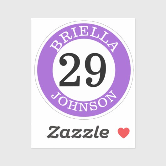 Gepersonaliseerde Baseball Bat Knob Decals Sticker (Vel)