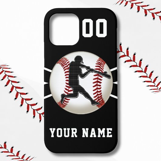 Gepersonaliseerde Baseball iPhone Cases Nieuw naar