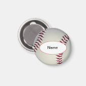 gepersonaliseerde baseball magneet (Voorkant / Achterkant)