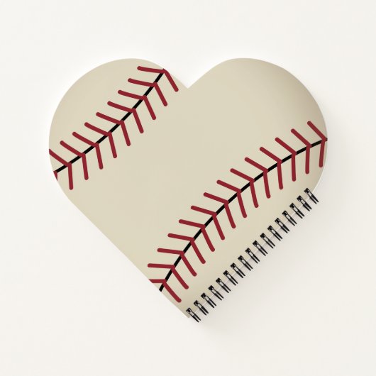 Gepersonaliseerde Baseball Notitieboek Gift (Achterkant)