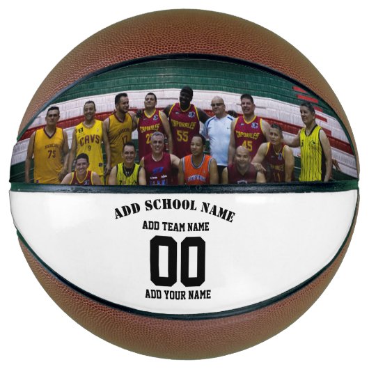 Gepersonaliseerde Basketbal, Aangepaste Fotobal Gi Basketbal (Voorkant)
