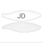 Gepersonaliseerde basketbal initialen (Panelen)