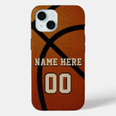 Gepersonaliseerde Basketbal iPhone hoesjes, veel k Case-Mate iPhone Case (Achterkant)