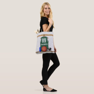 Gepersonaliseerde Basketbal Jersey Tas Gift Bag