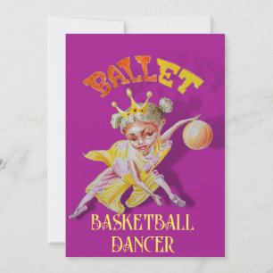 Gepersonaliseerde Basketbal Meisje Verjaardag Kaar Feestdagenkaart