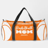 Gepersonaliseerde Basketbal Moeder Moederdag Plunjezak (Achterkant)