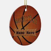  gepersonaliseerde basketbal Ornamenten (Rechts)
