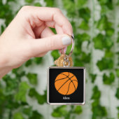 Gepersonaliseerde Basketbal sleutelhanger, Kinder  Sleutelhanger (Hand)