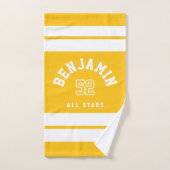 Gepersonaliseerde Basketbal Sporthanddoek - Custom Handdoek (Handdoek)