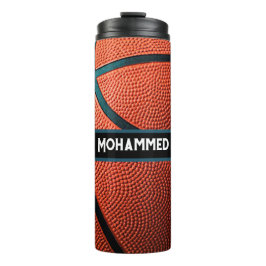 Gepersonaliseerde Basketbal Waterfles Custom Sport Thermosbeker