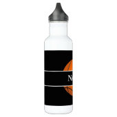 Gepersonaliseerde Basketball 24 OZ Water Fles (Links)