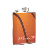 Gepersonaliseerde Basketball-maatkolf Heupfles (Rechts)