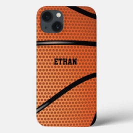 Gepersonaliseerde Basketball Sport Geëerd Case-Mate iPhone Case
