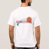 Gepersonaliseerde Basketball T-... - Gepersonalise T-shirt (Achterkant)