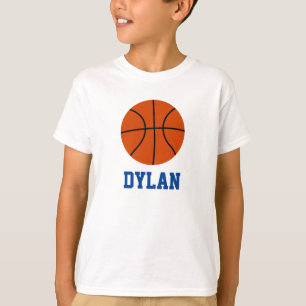 Gepersonaliseerde Basketball T-Shirt