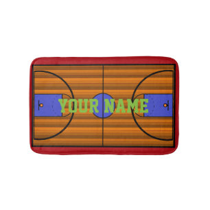 GEPERSONALISEERDE BASKETBALL THEMA Small Bath Mat