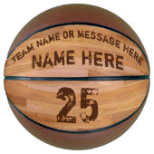 Gepersonaliseerde Basketballen, 3 de Dozen van de  Basketbal (Voorkant)