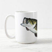 Gepersonaliseerde Bass Fish Koffiemok (Links)