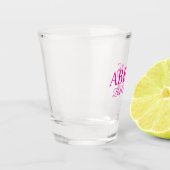 Gepersonaliseerde Bat Mitswa Shot Glass Glas (Links)