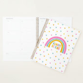 Gepersonaliseerde Be Kind Rainbow Planner (Display)