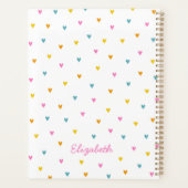 Gepersonaliseerde Be Kind Rainbow Planner (Achterkant)